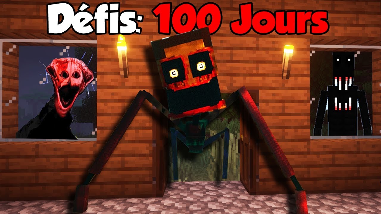 Le Mimicer a Essayé de Rentrer dans ma Base... (Défis 100 Jours Ep5 )