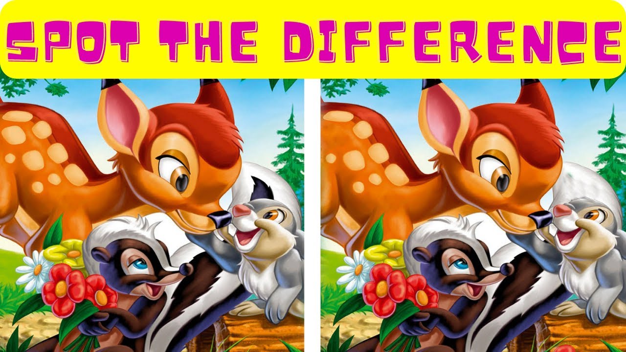 Bambi - Spot the Difference
