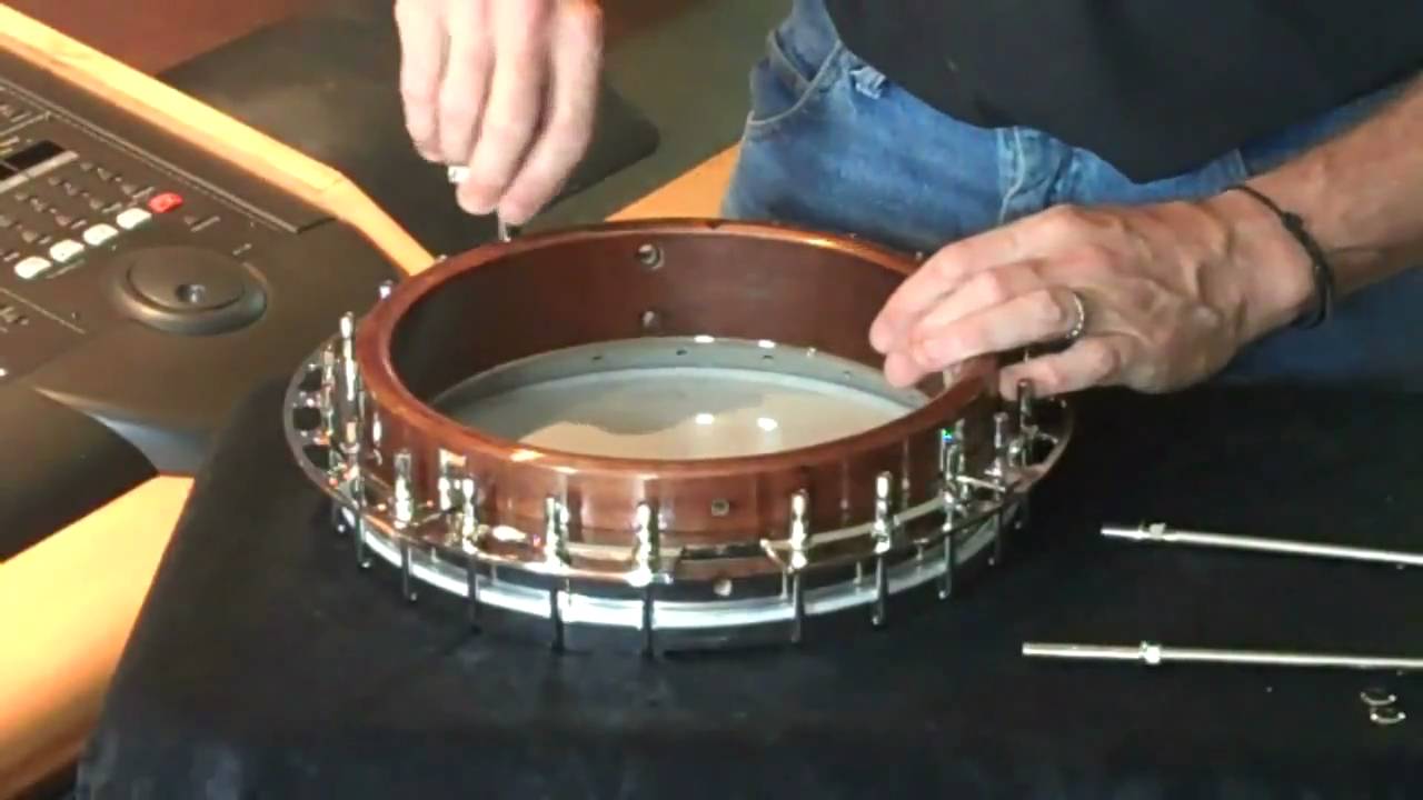 Banjo build/set-up Part 3 Johnny Butten and Recording King