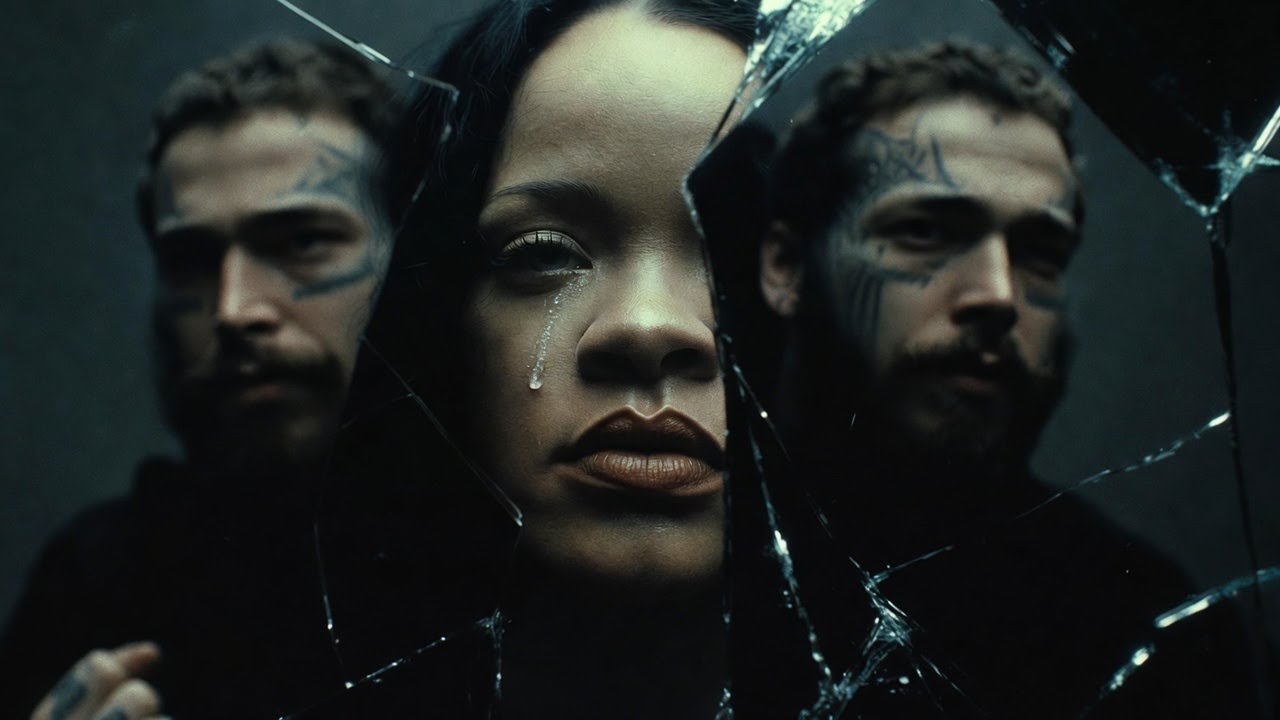 Rihanna ft.  Post Malone   Last Lie (Lyrics Video)