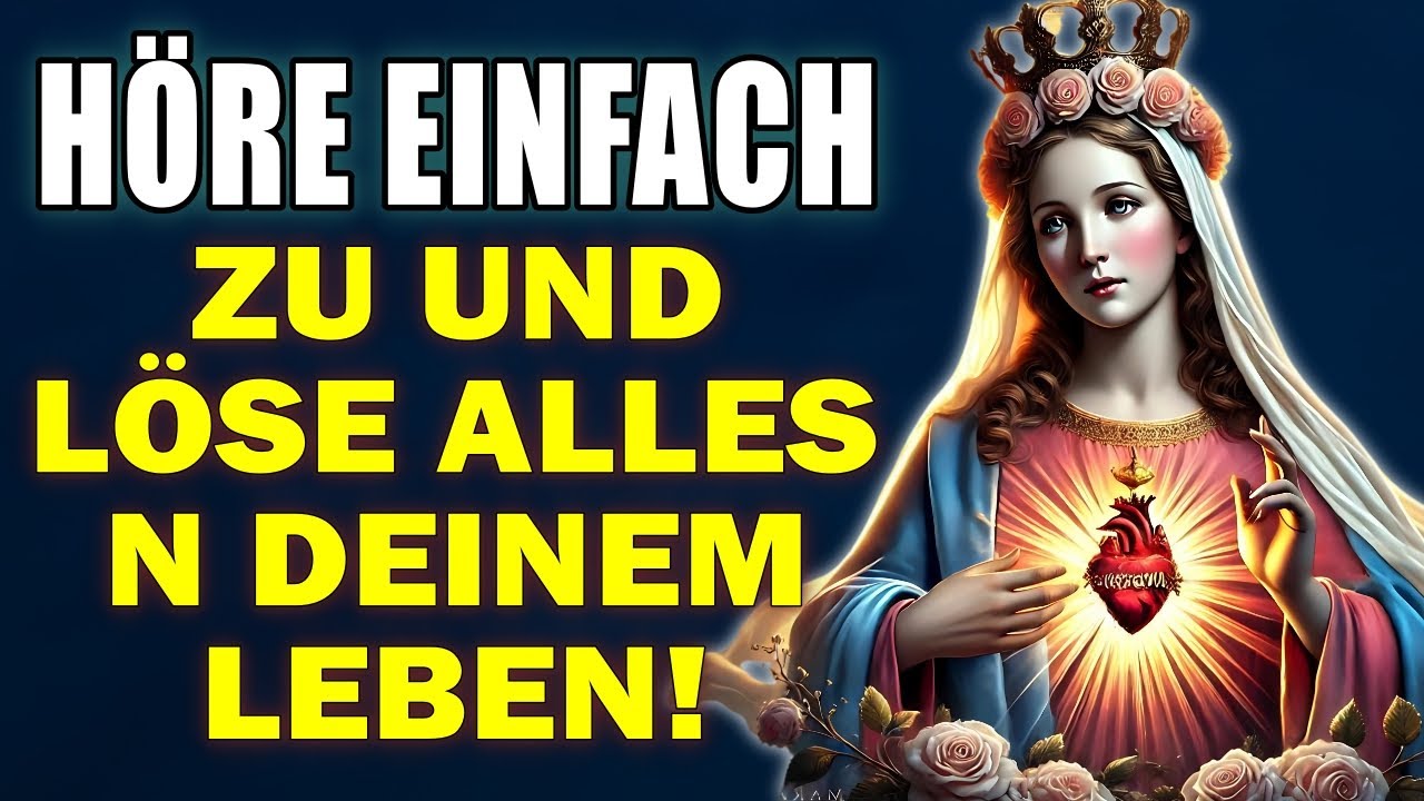 💖Gebet an Maria, die Knoten löst - Lösen Sie jede schwierige Situation