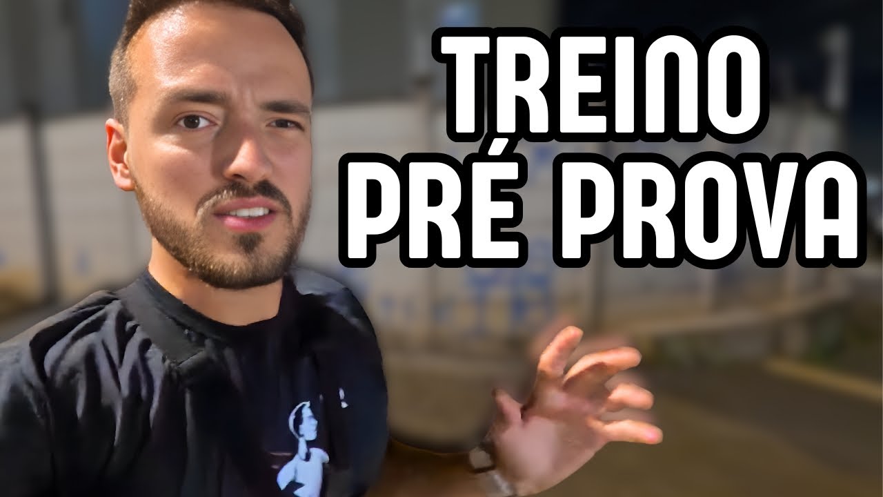 PRÉ-PROVA | Treino leve antes da corrida em Elias Fausto 🏃‍♂️💥