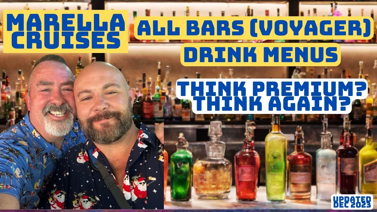 All About The Bars: Exploring Marella Cruises' Beverage Options. 