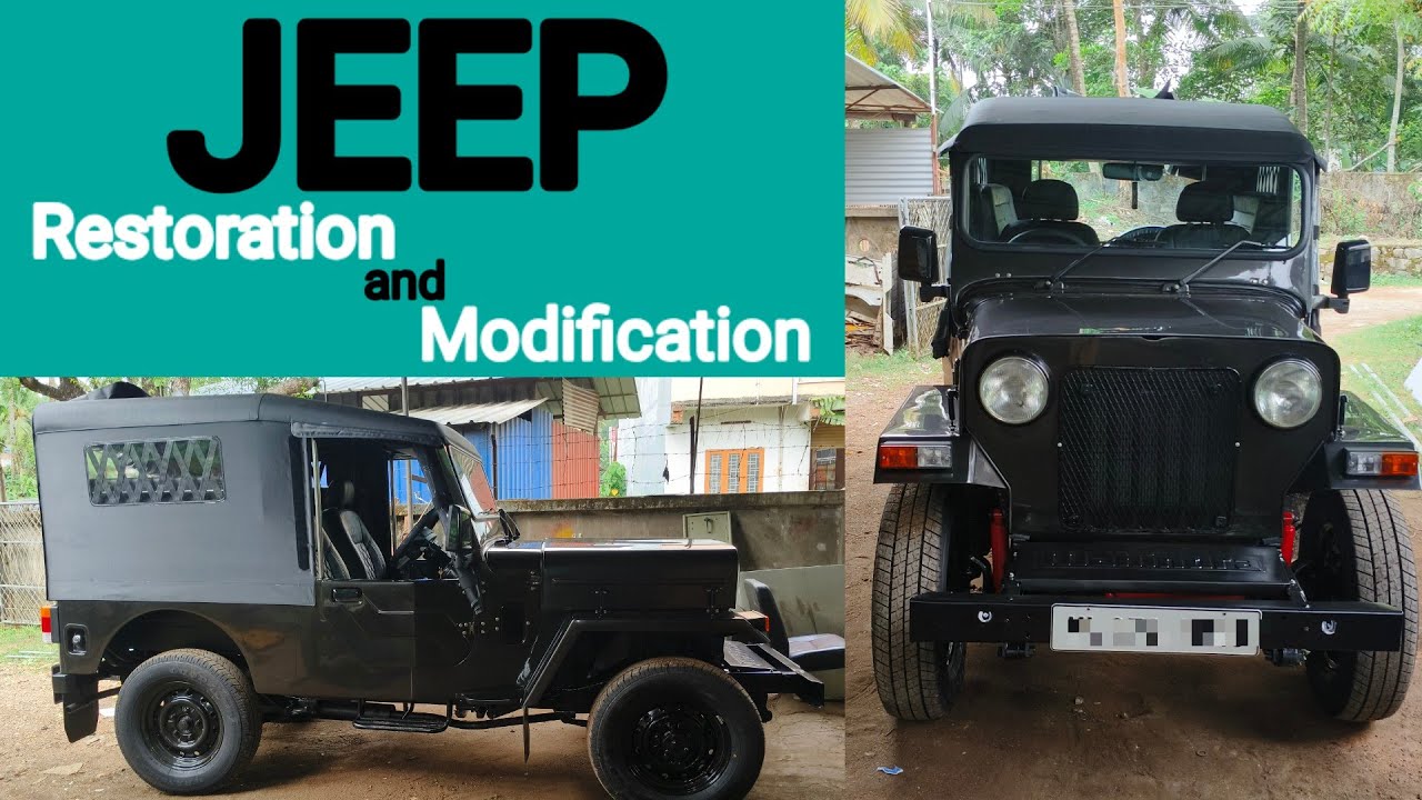 Mahindra jeep Restoration and modification