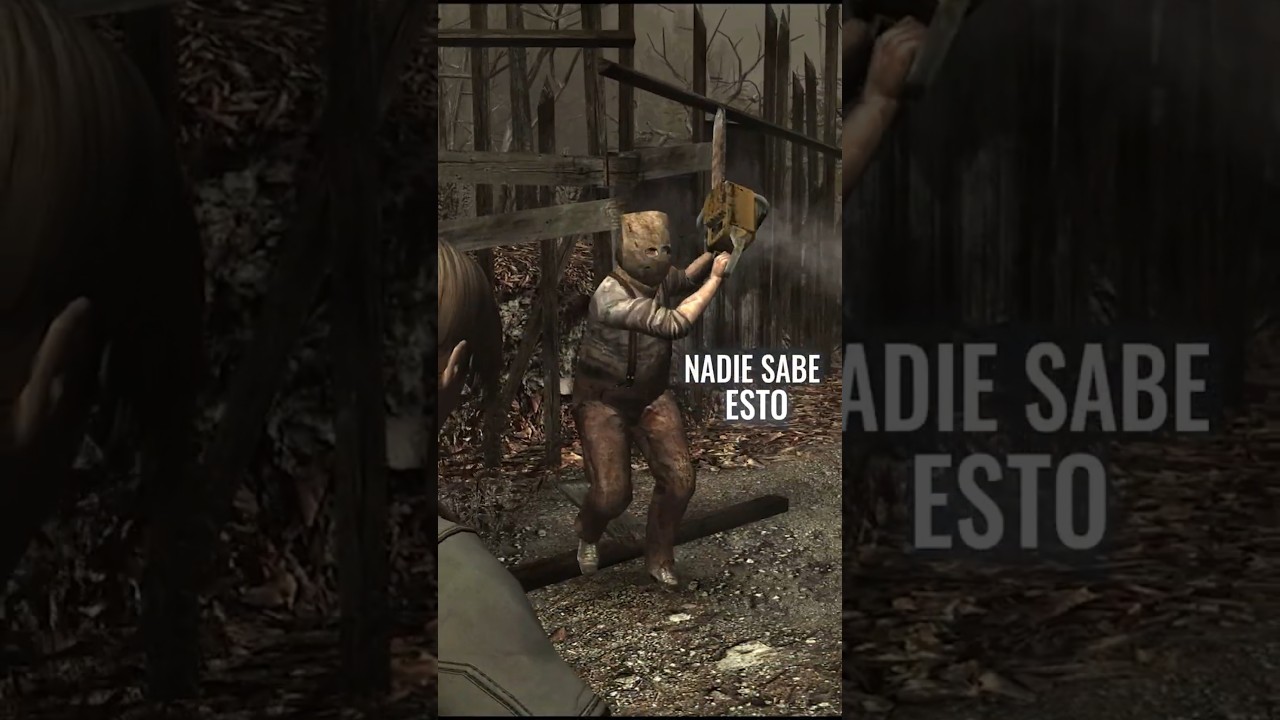 NADIE SABE ESTE TRUCO SOBRE DR SALVADOR EN RESIDENT EVIL 4  #shorts