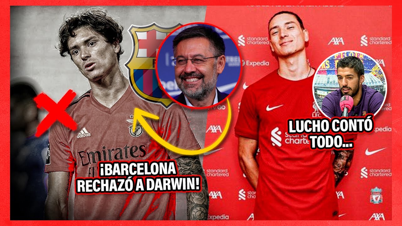 La ESTÚPIDA razón por la que Barcelona RECHAZÓ a Darwin Nuñez ¡OTRO FIASCO de la directiva!
