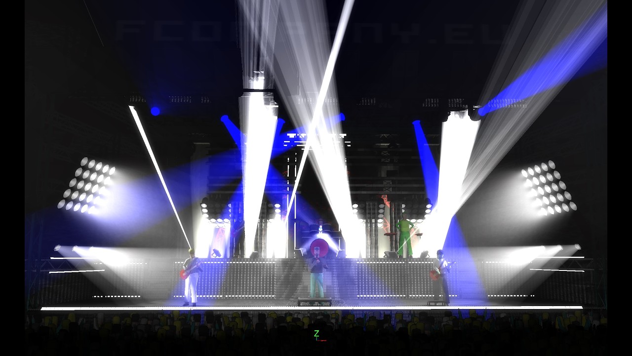 Rammstein - Ich Will Live (Lightshow)