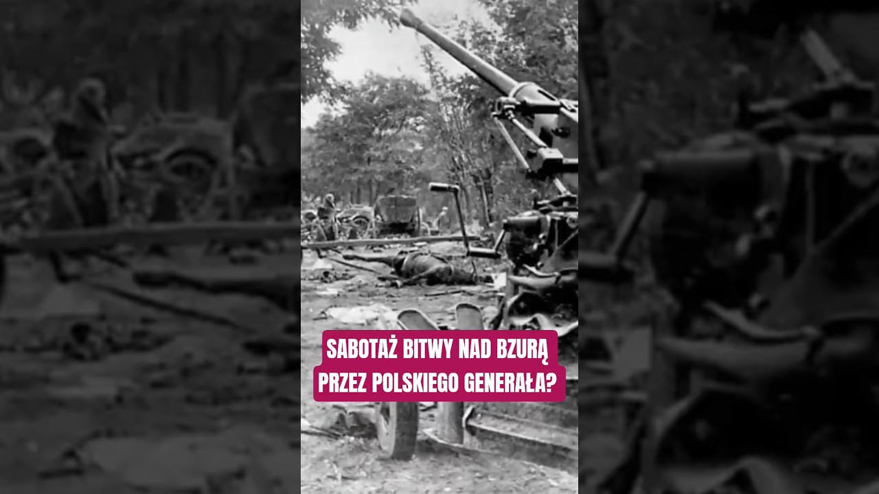 Sabotaż Bitwy nad Bzurą przez polskiego generała? #historia #iiwojnaświatowa #iiwś #historiapolski