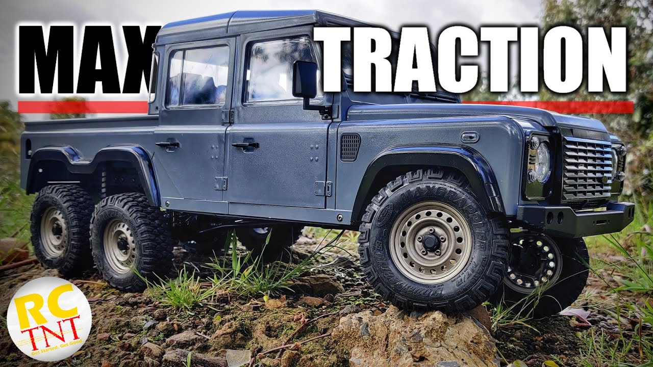 BRX02 6x6 D110: EPIC 2-Speed Super-Scale RC!