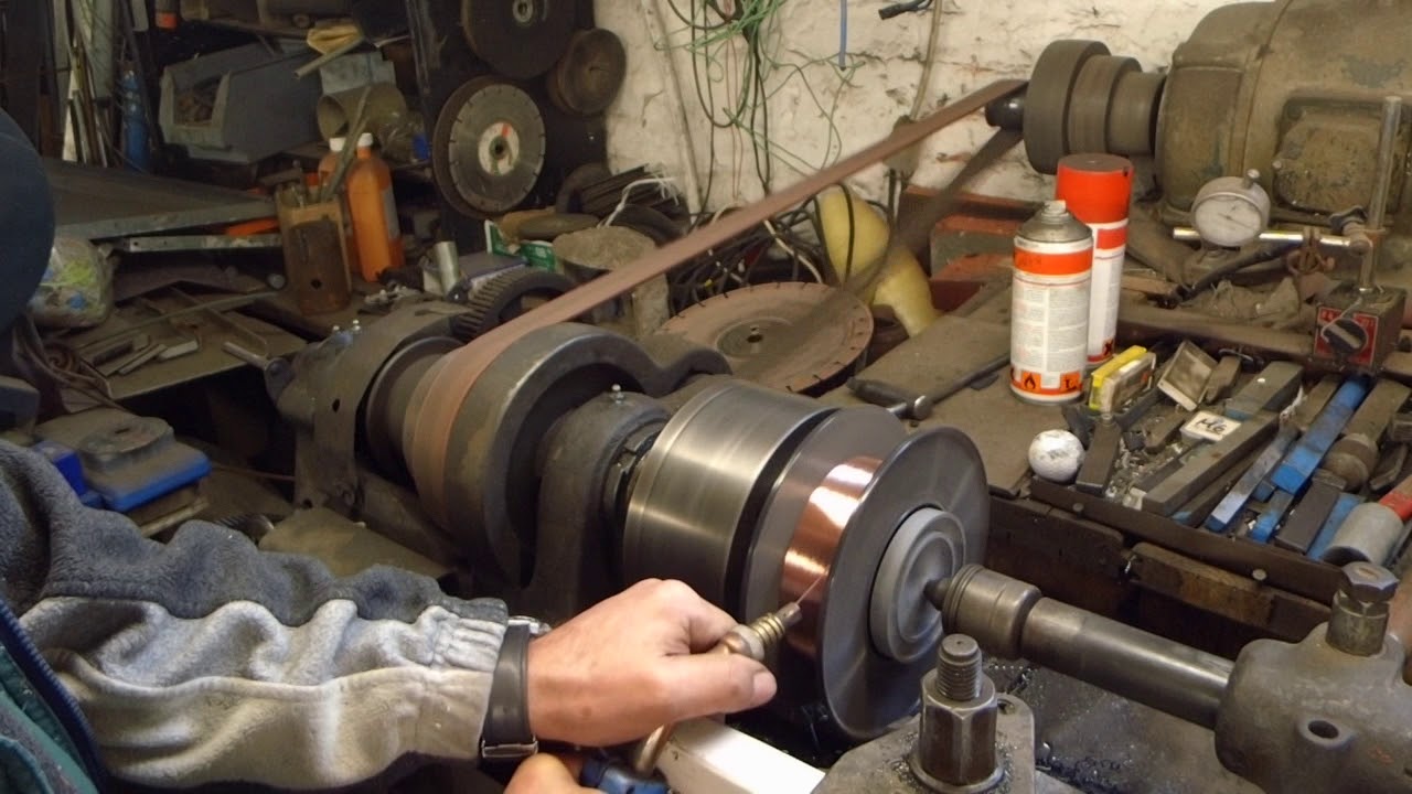 Schweißdraht umspulen.Schutzgasdraht von 15 kg auf 5 kg  Rollen