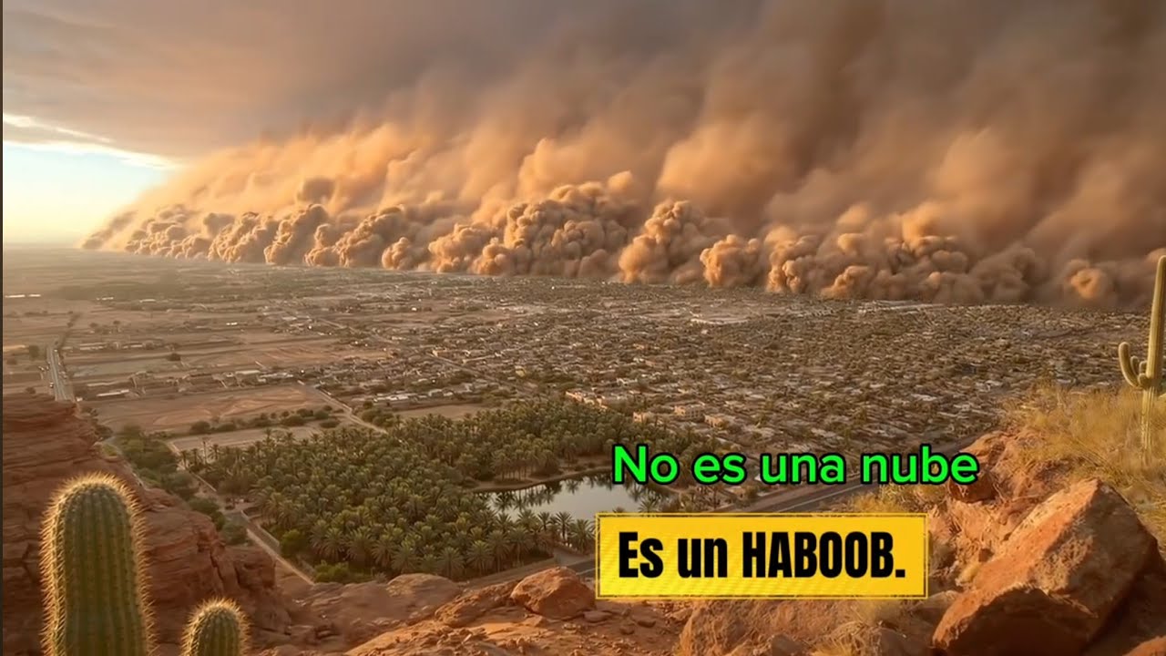 🌪️🌫️ Lo m&aacute;s inquietante de un haboob no es su tama&ntilde;o. Es d&oacute;nde nace.