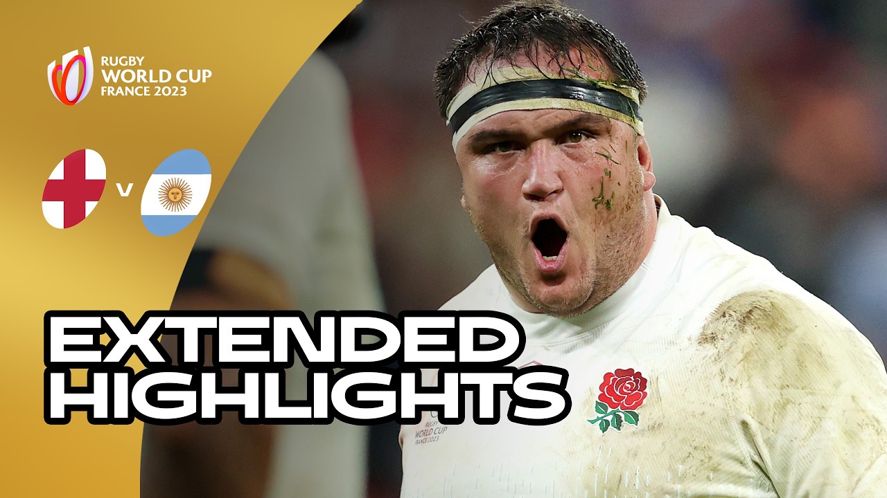 England edge WILD encounter ⚔️ | England v Argentina | Rugby World Cup 2023 | Extended Highlights