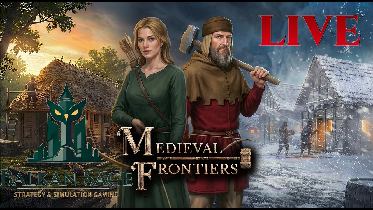 🎮 Medieval Frontiers Stream Premiere &mdash; First Look Gameplay & Exploration!