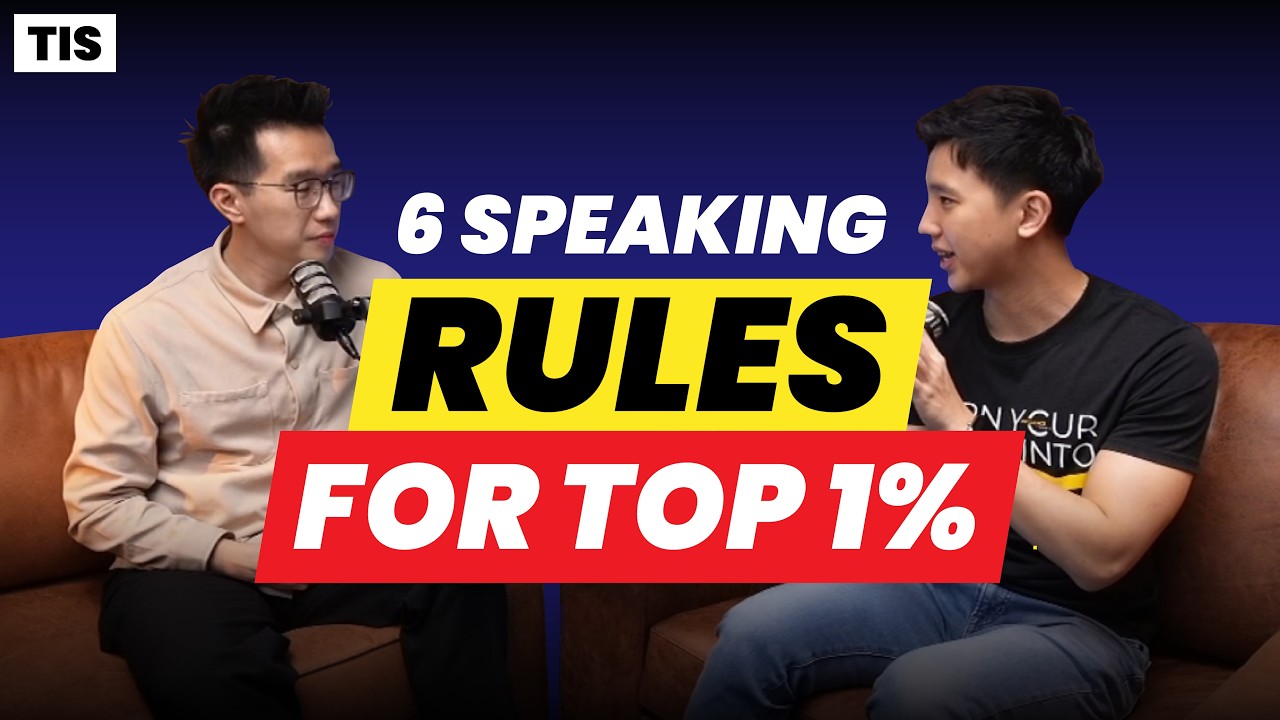 6 Speaking Rules That Separates Top 1% of Speakers from Average Speakers I Ep 12