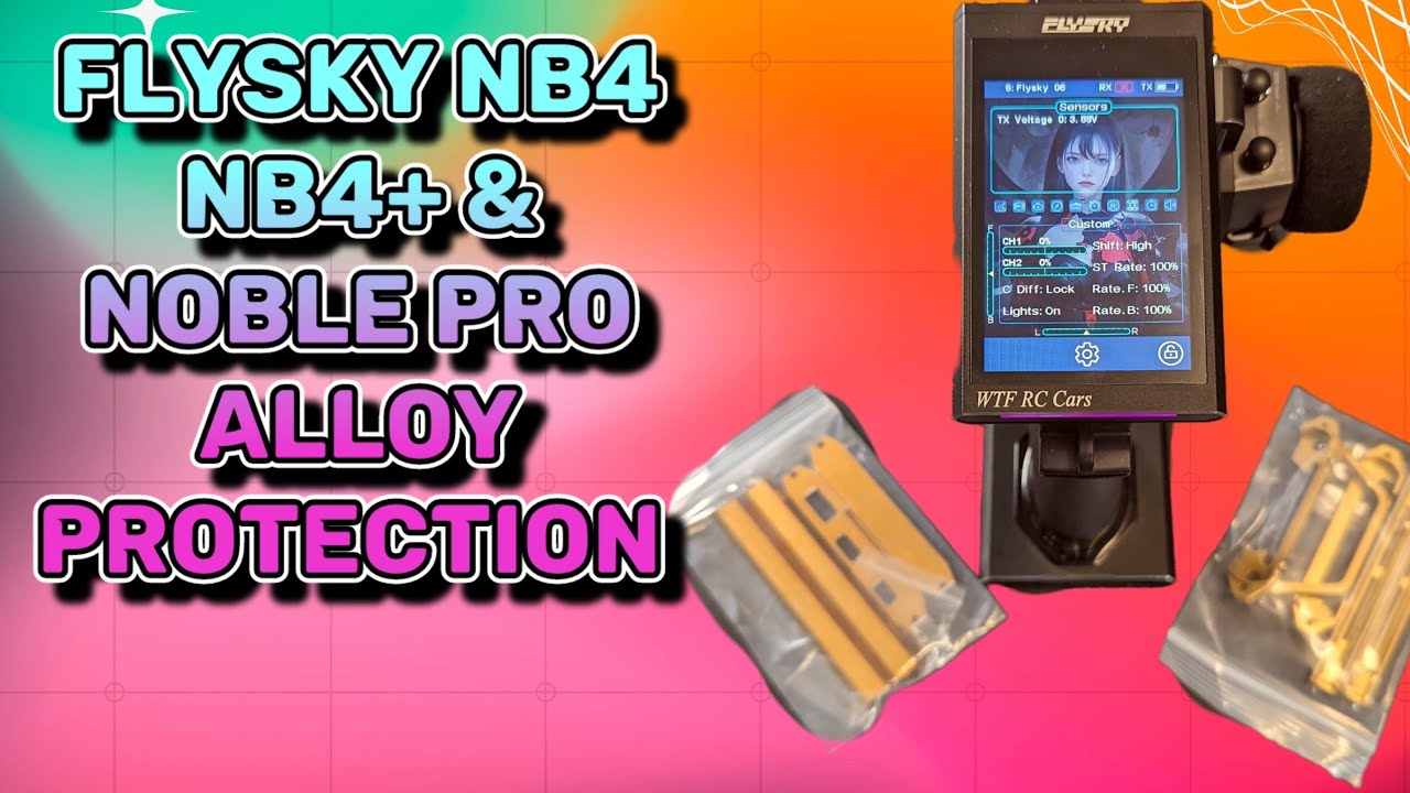 Защитное покрытие Flysky Noble NB4, NB4+, NB4 Pro Alloy