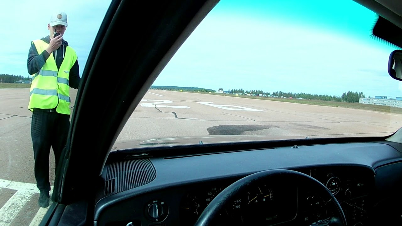 Saab 9000 aero 303kmh Halli 9.6.2018