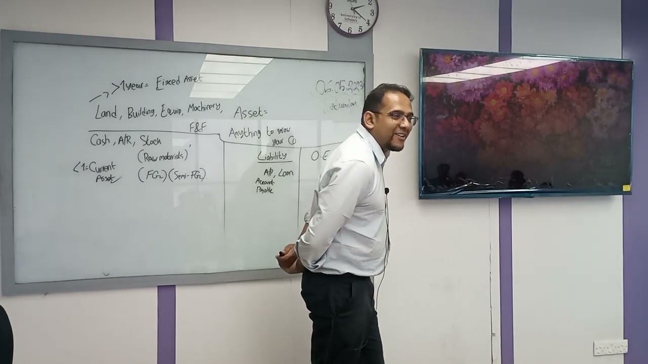 Principles of Accounting|Lecture 1|BBA|Faham Ahmed Kalam|University of Scholars