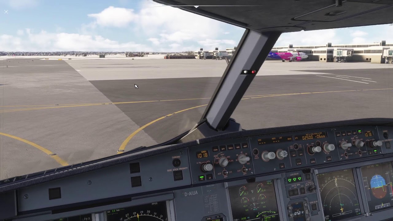 Munich-Gdańsk-Frankfurt. Lufthansa Airbus A320 Fenix.  . MSFS2024