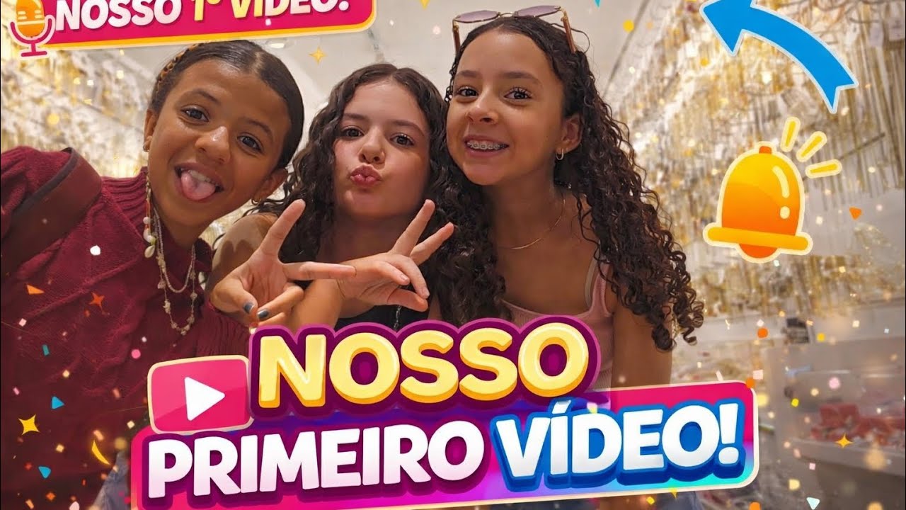 🎉 NOSSO PRIMEIRO VÍDEO JUNTAS! Você não vai acreditar no que rolou!