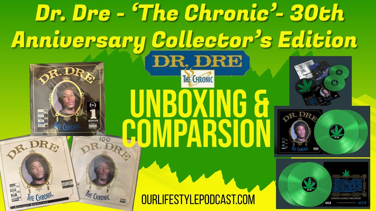 Dr. Dre - ‘The Chronic’ - 30th Anniversary Collector’s Edition UNBOXING & Comparison