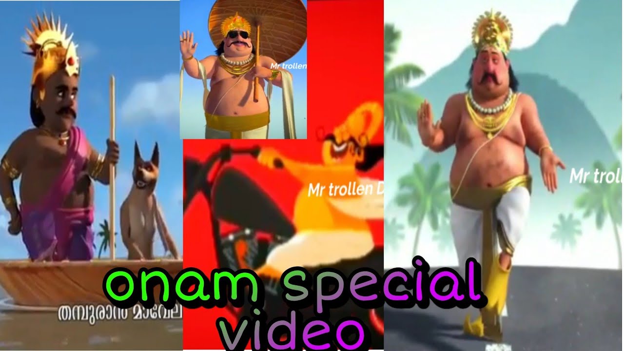Onam troll video in Malayalam