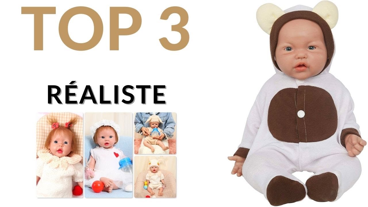 TOP 3 : Meilleure Poupée Bébé Reborn Réaliste