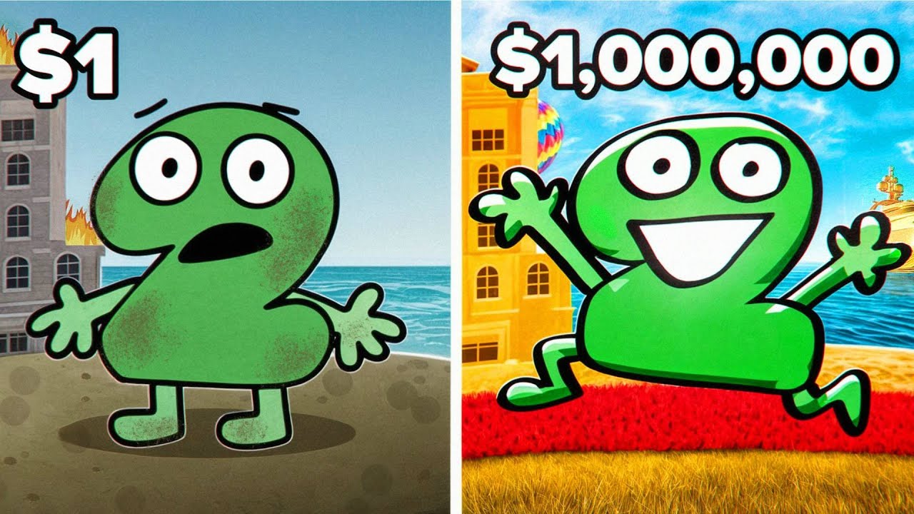 $1 против $1 000 000 BFDI:TPOT!