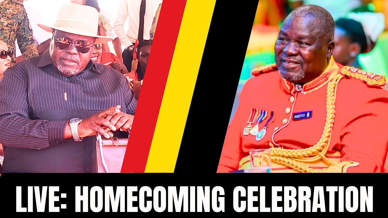 🔴 LIVE: Lt. Gen Rtd Charles Otema Awany, Homecoming Celebration