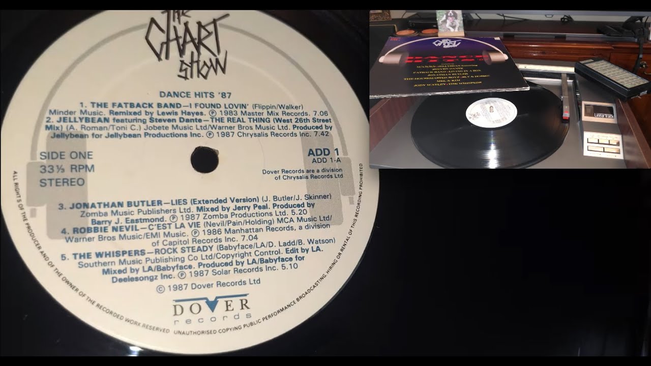Side 1 ~ Dance Hits '87 The Chart Show ~ 12
