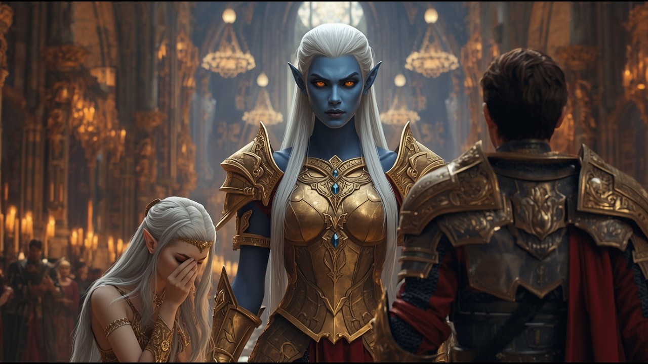 I didn’t know who the alien princess was—until the queen fell to her knees and wept