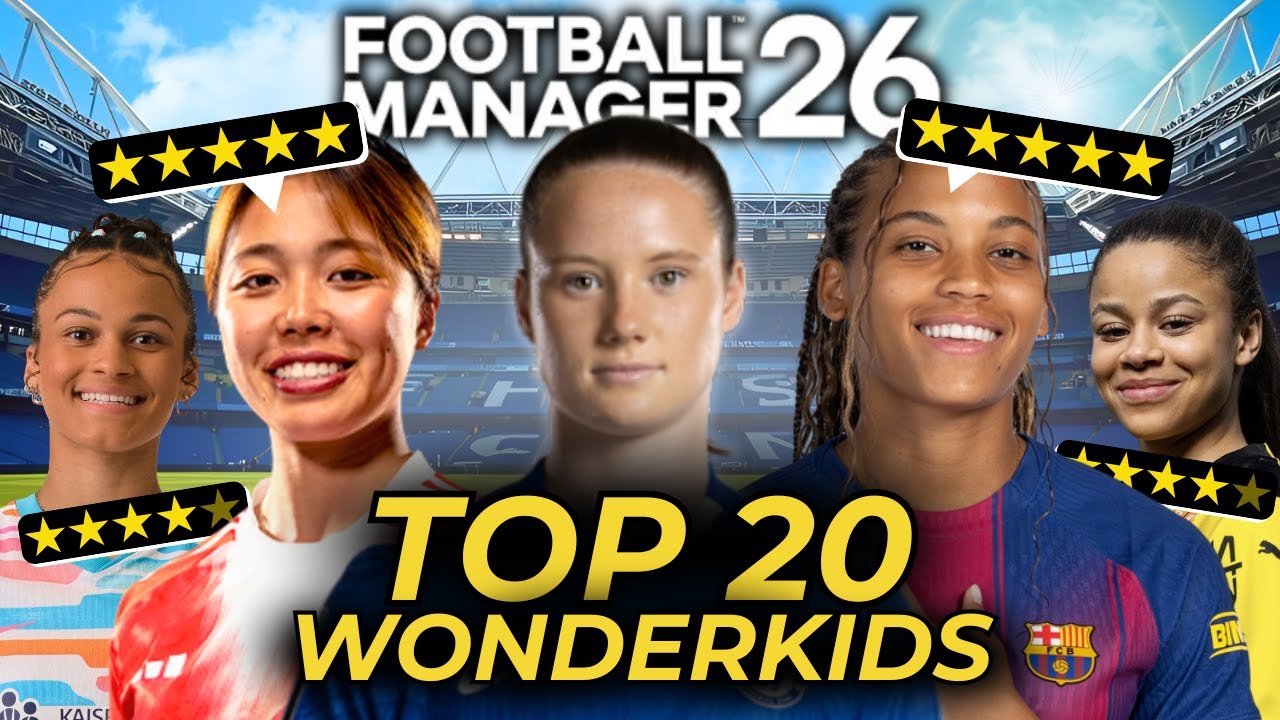 20 лучших девочек-вундеркиндов, которых ВЫ должны подписать в Football Manager 26!