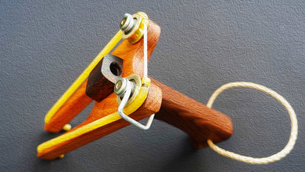 Brilliant Craftsmanship - Powerful Slingshot for Defense