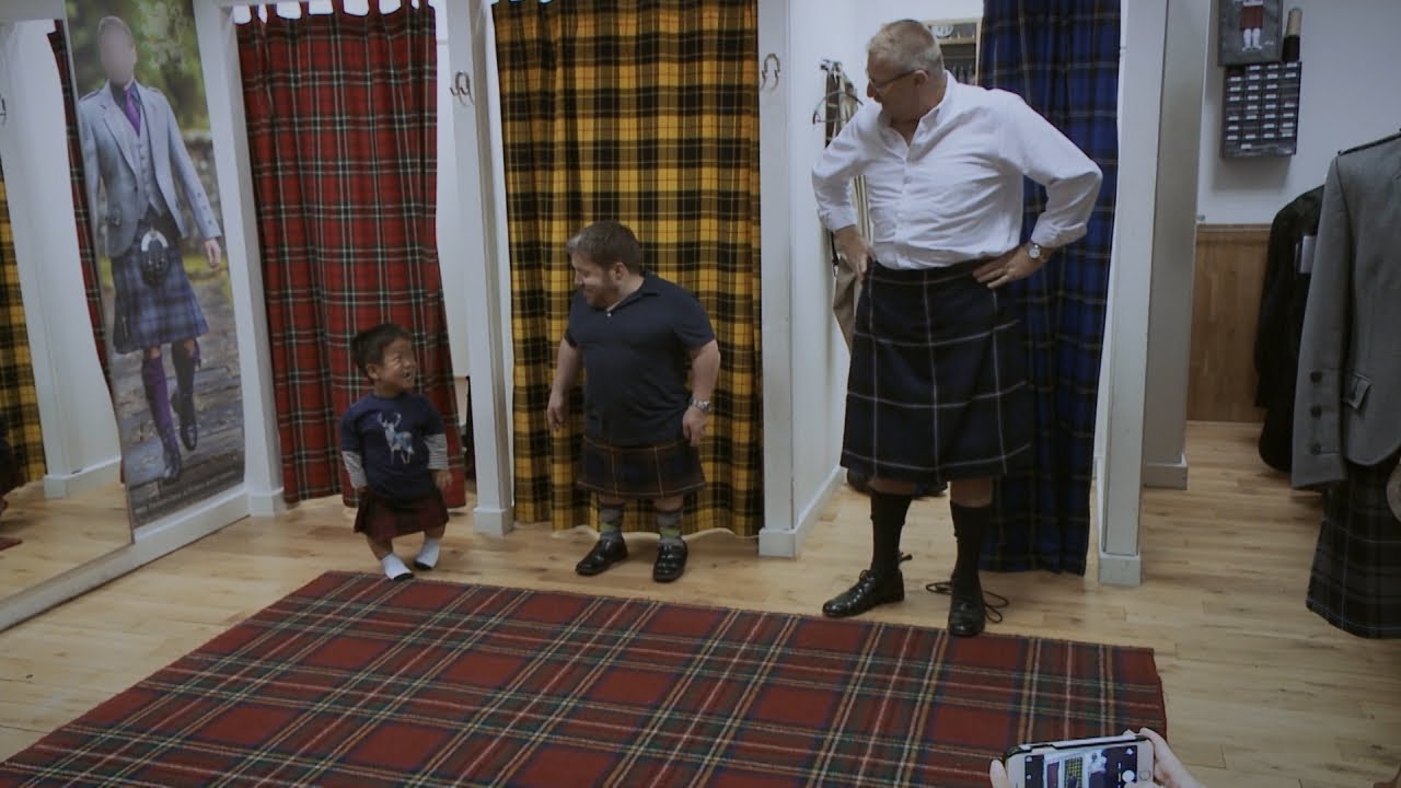 How Will The Klein Men Look In Their Custom-Tailored Scottish Kilts? | The Little Couple