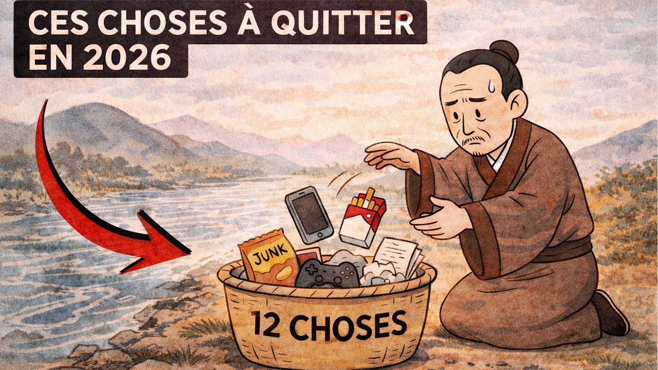 ABANDONNEZ CES 12 CHOSES EN 2026 - pour rendre votre vie 10 fois meilleure  (Sagesse japonaise)