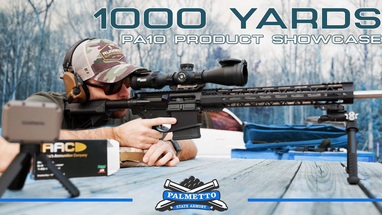 1000 ярдов из коробки — PA10 6.5 Creedmoor | Palmetto State Armory