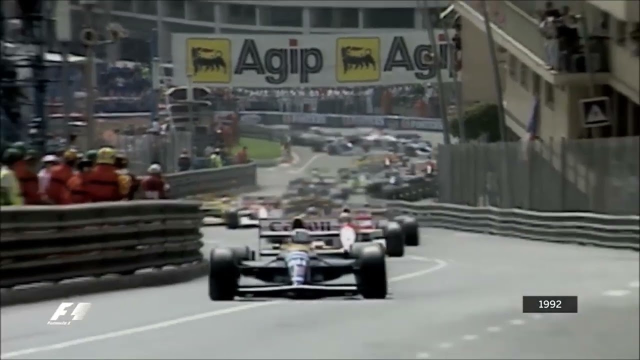1992 - Monaco - Senna vs. Mansell
