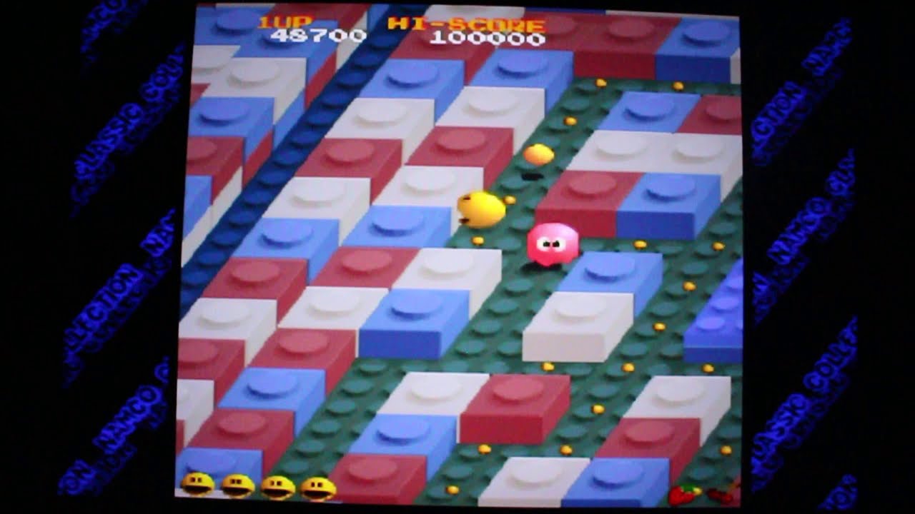 Namco Museum (Nintendo GameCube) Pac-Mania Pt.1