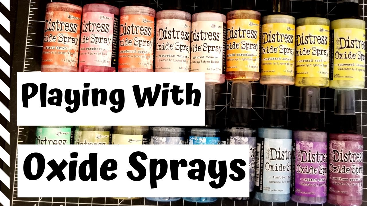 Distress Oxide Sprays? YES PLEASE!!