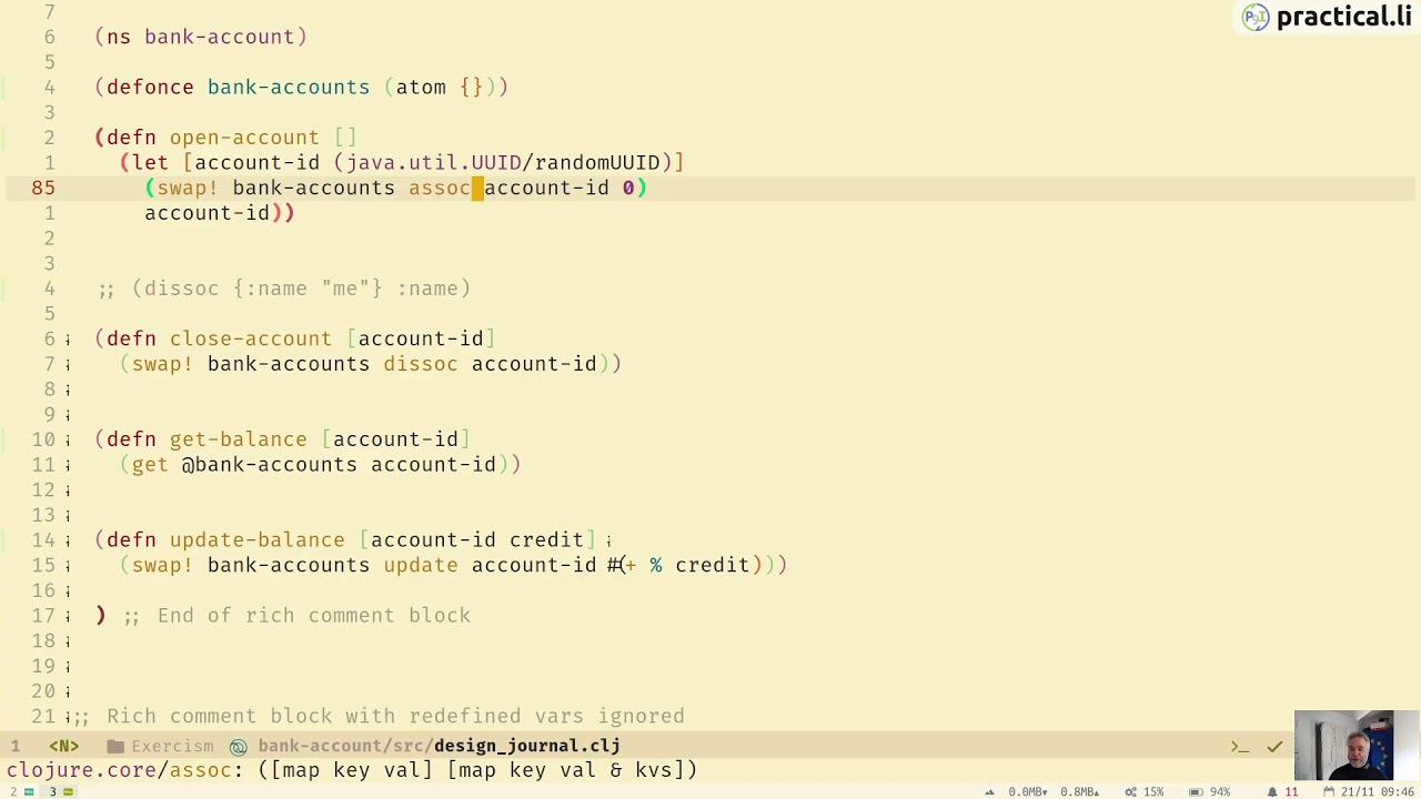 092 - Code challenges - Exercism.io Bank Account - Software Transactional Memory