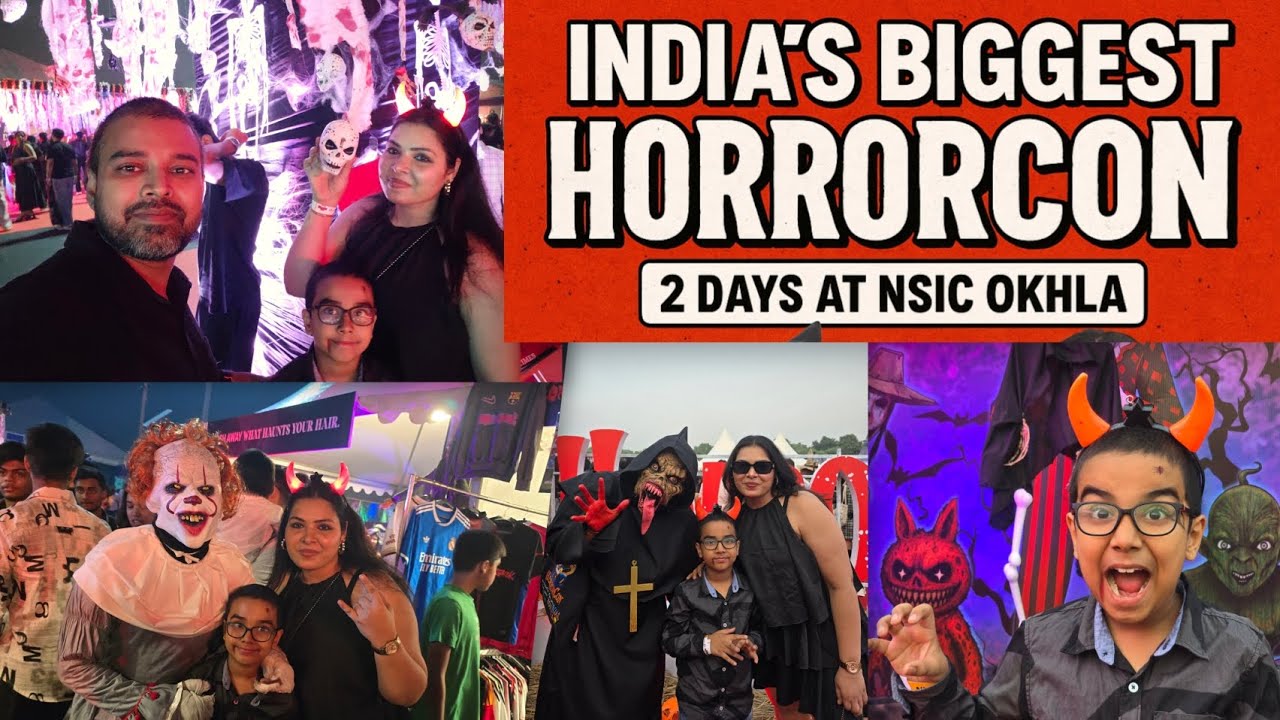 Halloween event 2 days fun at horrorcon india Nsic okhla 