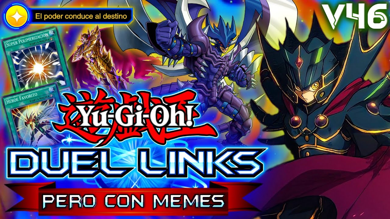 CARÍSIMOS POR CIERTO // [EVIL HERO DECK] // LIBEREN YA AL BANE!! || DUEL LINKS PERO CON MEMES - v46