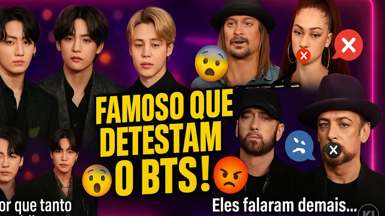 Artistas que DETESTAM o BTS – As Polêmicas que a Mídia Tentou Esconder! 😱🔥