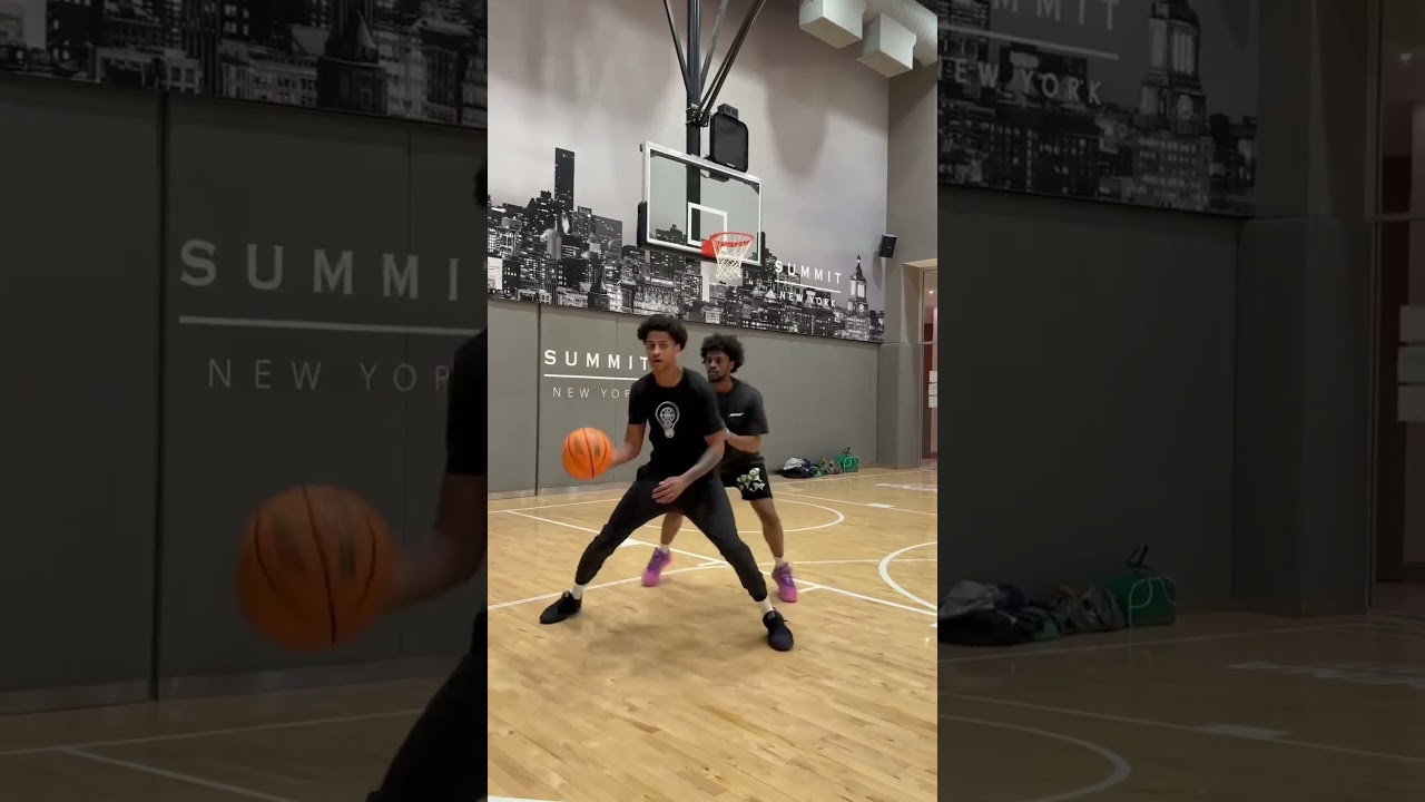 Kiyan Anthony footwork SHEESH!