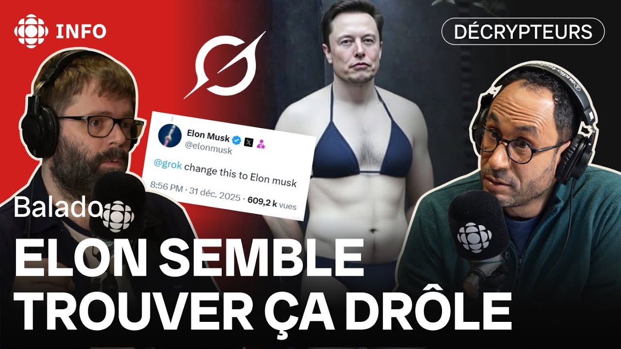 Des images intimes non consenties créées par Grok | Décrypteurs