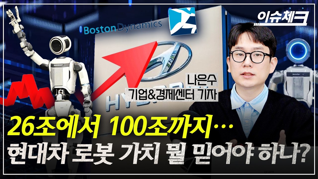 로봇 올라탄 현대차 주가는 여전히 쌀까? / 이슈체크 (나은수 기업경제센터 기자)