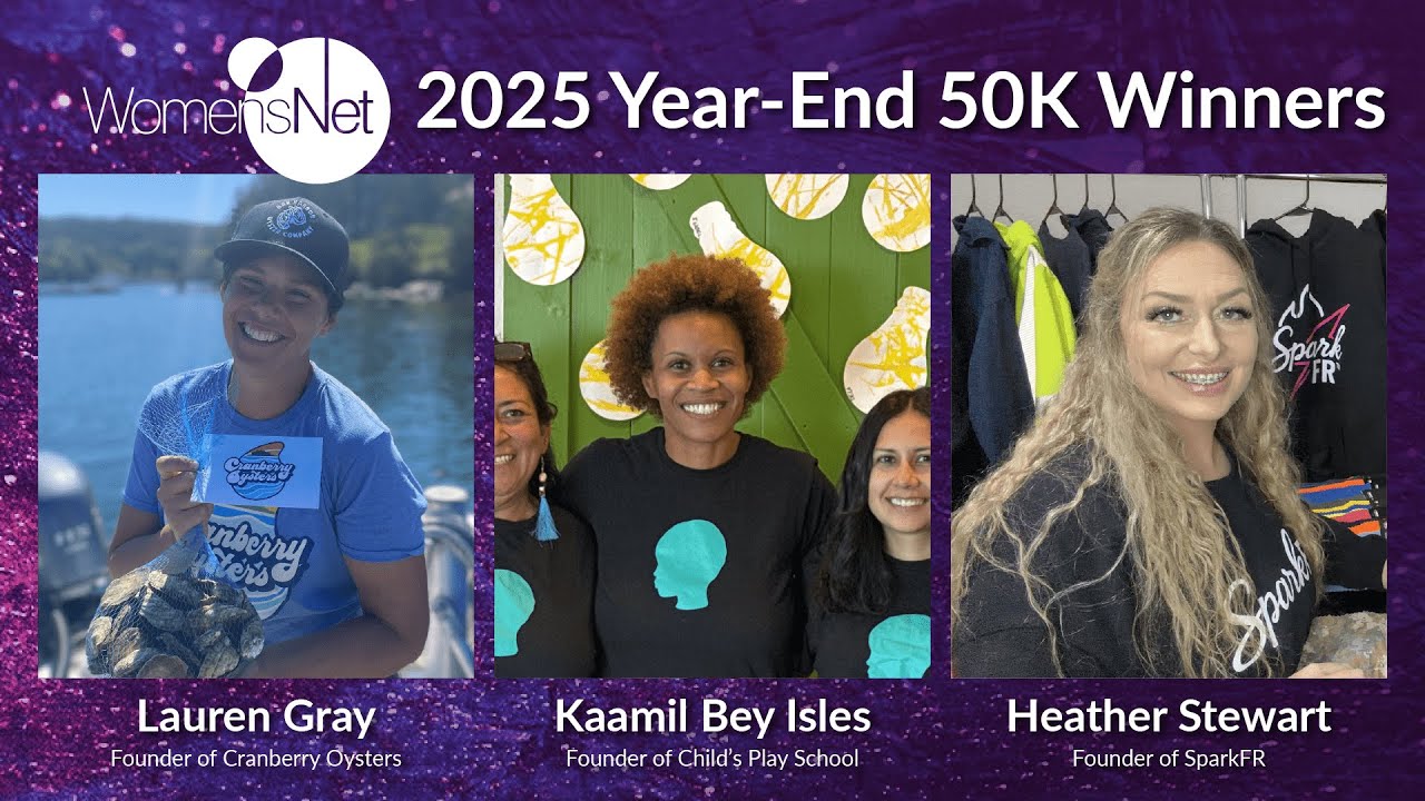 $50,000 Year-End 2025 WomensNet Winners