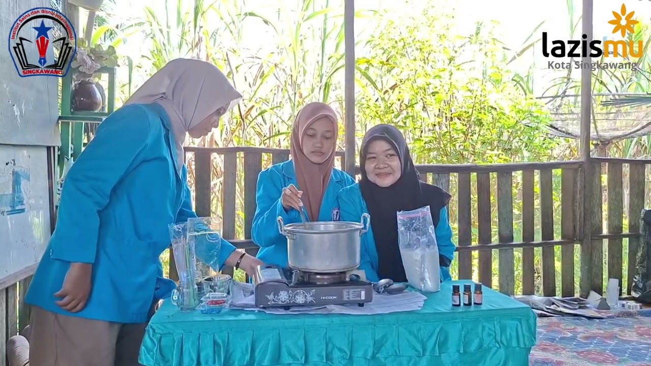 Tugas Proyek Kewirausahaan: Transformasi minyak jelantah menjadi lilin aromaterapi 