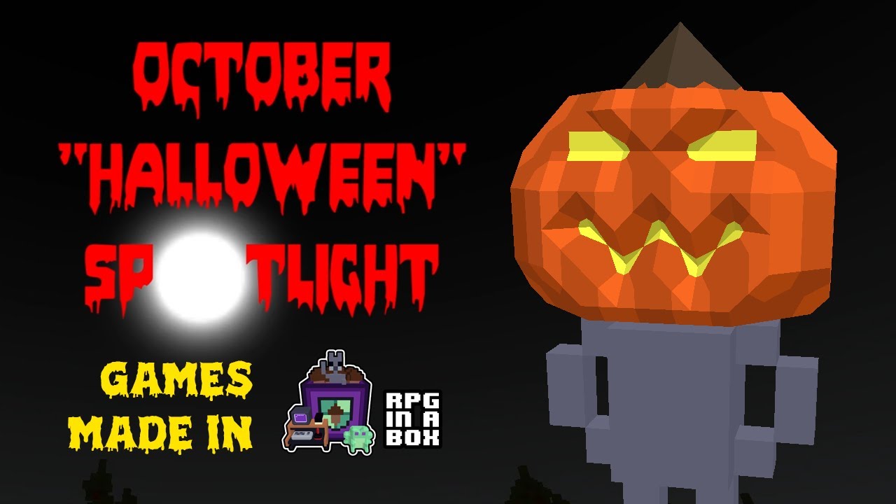 October Halloween Spotlight (Games Made with RPG in a Box)
