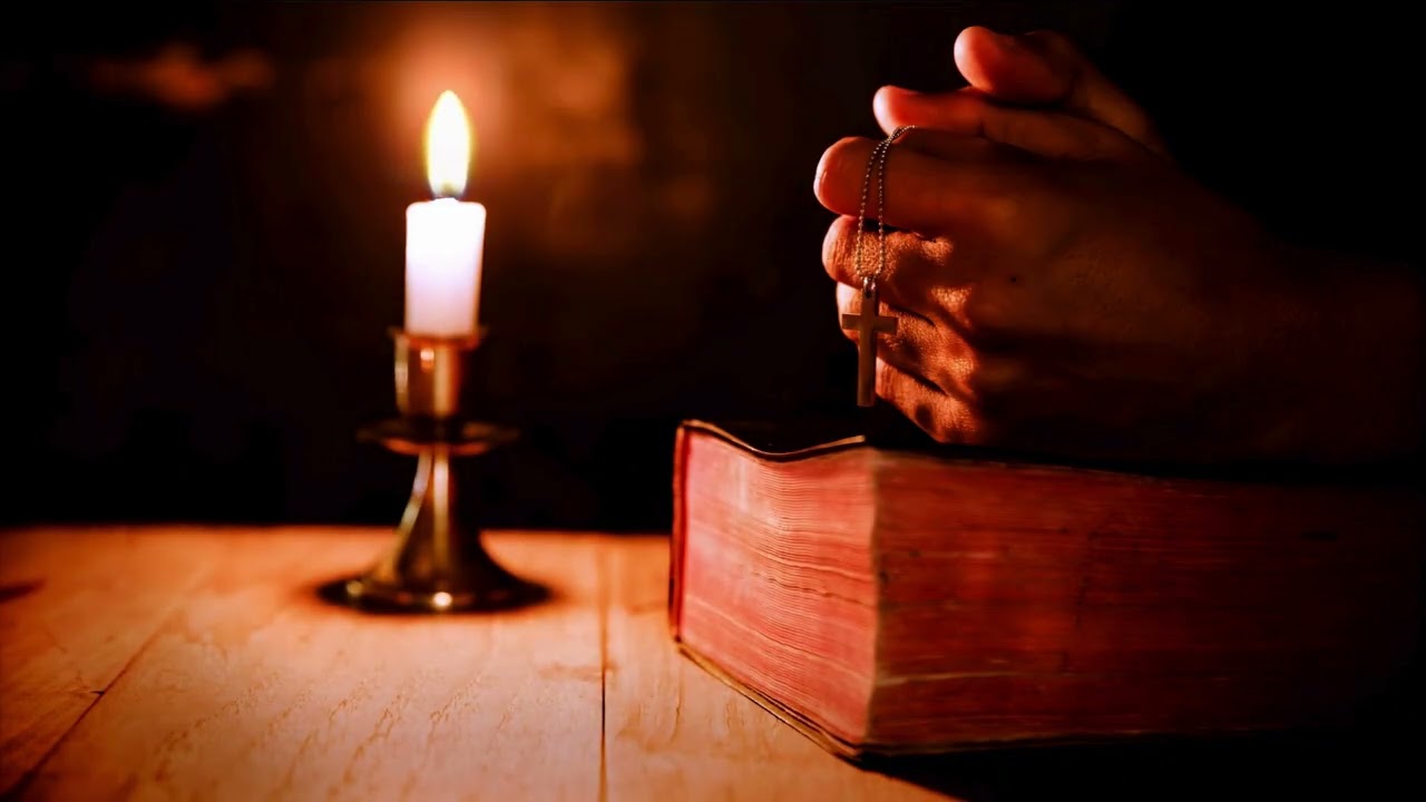 Oração Noturna de Proteção e Confiança 🌙 Salmo 27, Pai-Nosso e Oração de São Bento em Latim