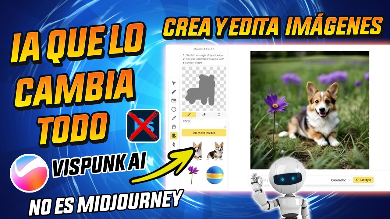 VISPUNK Alternativa a PHOTOSHOP CON INTELIGENCIA ARTIFICIAL✅